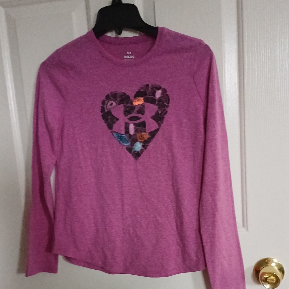 Under Armour Purple Heart Graphic Long Sleeve Tee